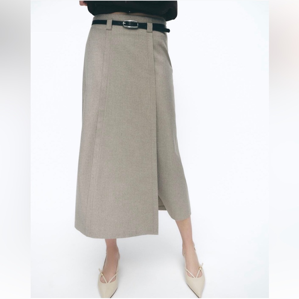 💫 Zara Maxi Skirt with Belt - NEW 💫